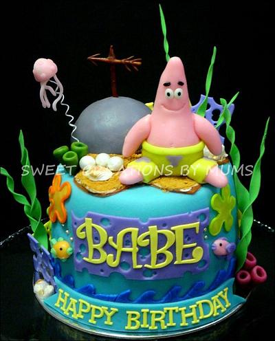 Patrick ( Spongebob ) Themed Cake  - Cake by Jo-ann M. Tuazon