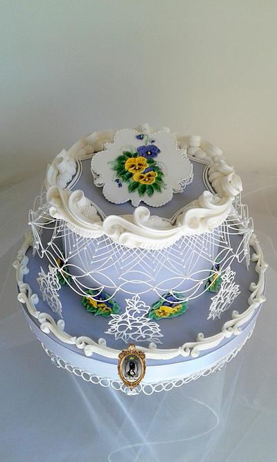 VINTAGE SPRING TIME - Cake by ARISTOCRATICAKES - cake design by Dora Luca