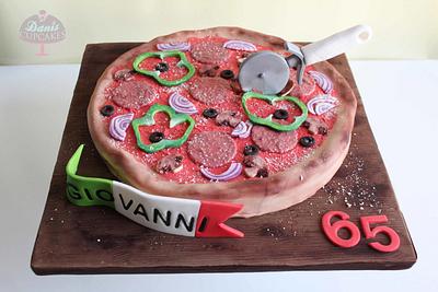 Italian Pizza Cake  - Cake by Danis Cupcakes