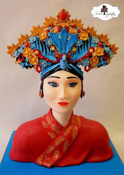 Chinese Royal Women Cake - Cake by Urszula Landowska