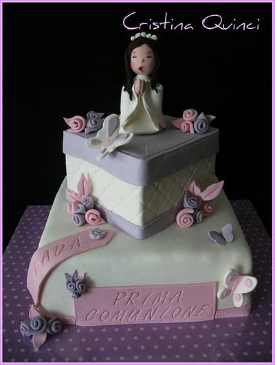 First Communion Cake - Cake by Cristina Quinci