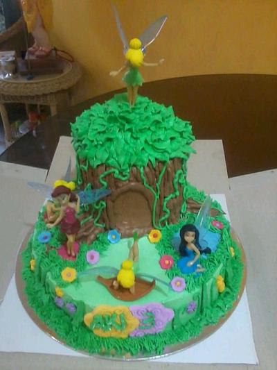 tinkerbell cake - Cake by lot