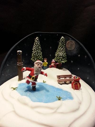 believe in Santa Claus? - Cake by Your Cake - Bolos decorados by Marta Matos
