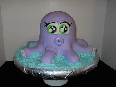Aaron's Octopus cake - Cake by Laurie