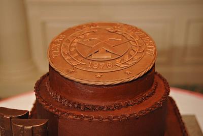 Texas A&M Seal - Cake by TeresaCakes