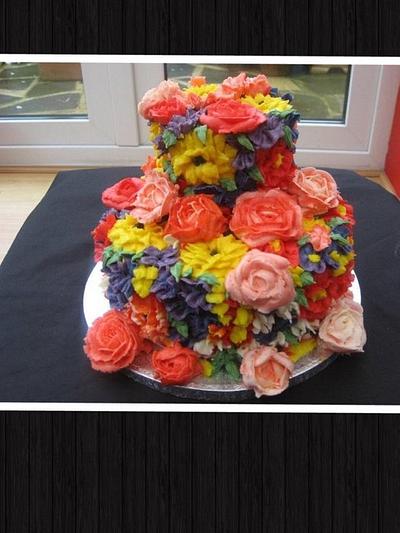 Birthday cake - Cake by Crescentcakes