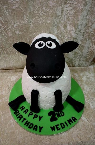 Shaun the sheep cake - Cake by The House of Cakes Dubai