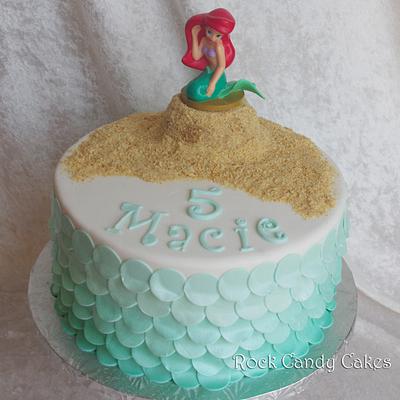 Ariel Mermaid - Cake by Rock Candy Cakes