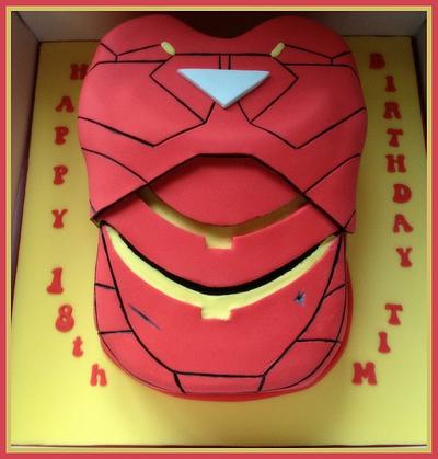 Iron Man's breast plate - Cake by Cheryll