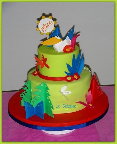 Quaqquao cartoon cake - Cake by LeDeliziose