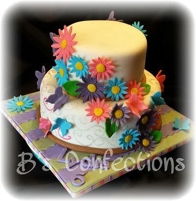 Flowers Cake! - Cake by bconfections
