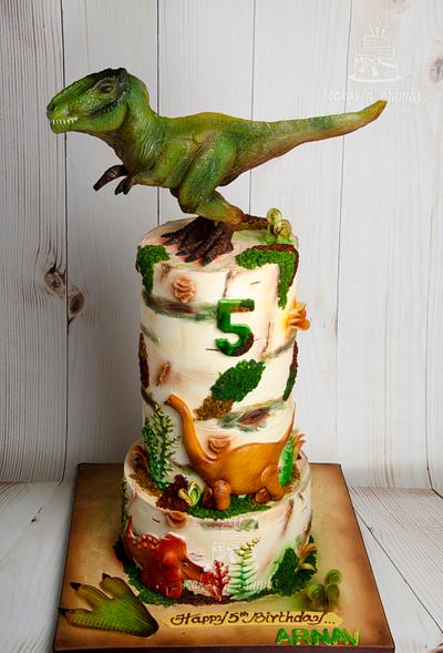 T-Rex Cake  - Cake by Hima bindu