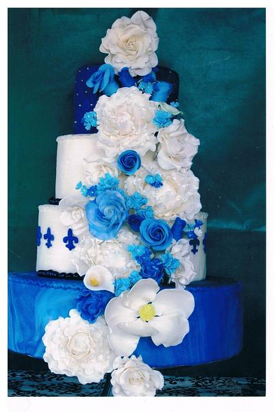 Blue Wedding - Cake by kreme
