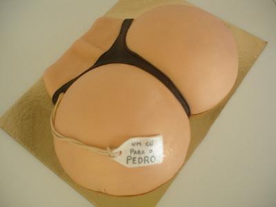 female back cake - Cake by Vera Santos