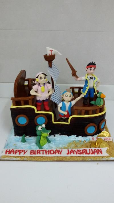 Jake and the neverland - Cake by sheilavk