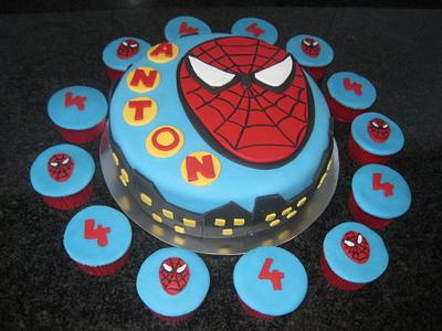 Tarta Spiderman  - Cake by La Rosa and Cakes