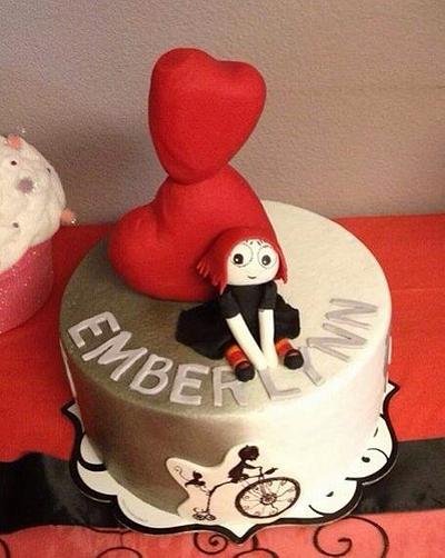 Ruby Gloom - Cake by Michelle - Southern Charm Cakes