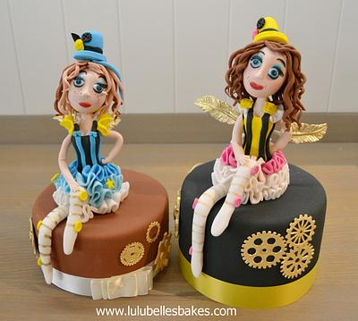 Steam Punk Fairies - Cake by Lulubelle's Bakes