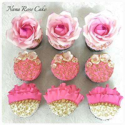 Flower cupcake  - Cake by Nana Rose Cake 