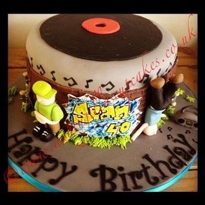Break dancer / Skater Cake - Cake by Gill Earle