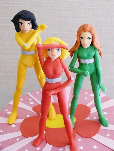 Totally spies - Cake by Margarida Abecassis