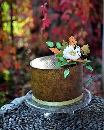 Golden autumn - Cake by majalaska