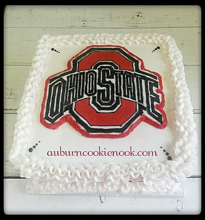Ohio State - Cake by Cookie Nook