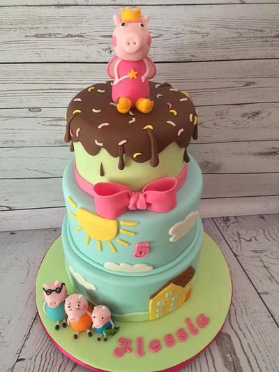 Peppa Pig & Family - Cake by Sweet Cakes
