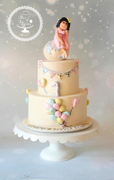 Shabby Chic - Cake by Slice of Heaven By Geethu