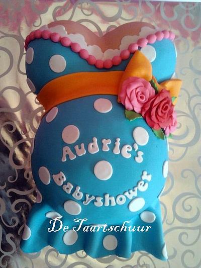 babyshower cake - Cake by deborah de jong