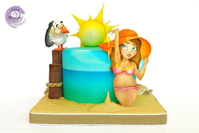 SUMMER CAKE  - Cake by Silvia Mancini Cake Art