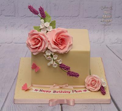 "Scents of Summer" cake  - Cake by Cakes By No More Tiers (Fiona Brook)