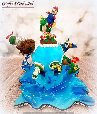 Super Mario World - Arcade Game Collaboration - Cake by Betty's cake tales - Betty Fernandes