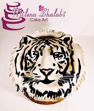 Tiger - Cake by Milena Shalabi