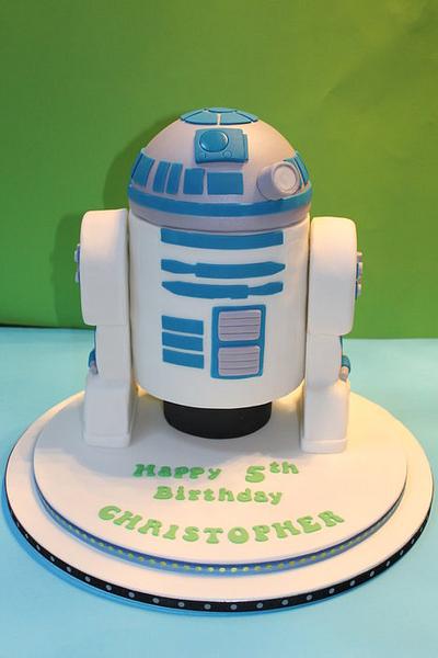 R2 D2 - Cake by Delights by Design