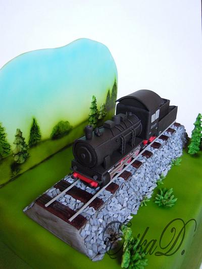 train - Cake by Derika