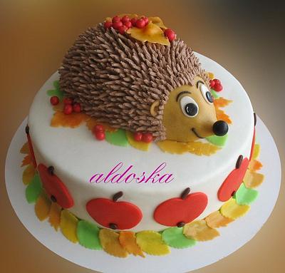 Little hedgehog - Cake by Alena