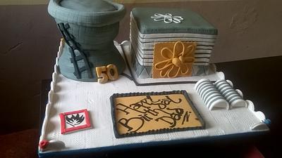 Mini nuclear energy station - Cake by Tosyncakepalace