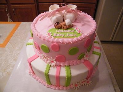 Baby Shower Cake - Cake by Judy Remaly