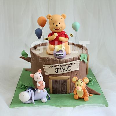Winnie the Pooh - Cake by Guilt Desserts
