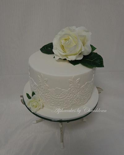40th Birthday cake - Cake by AlphacakesbyLoan 