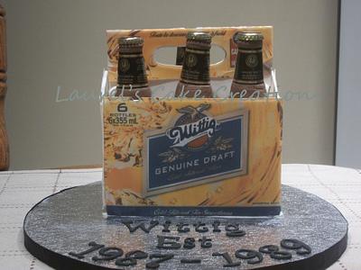Beer Case - Cake by Laurel's Cake Creations