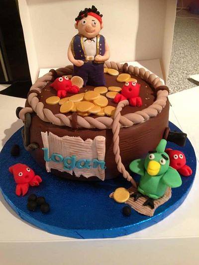 Jake and the Neverland Pirate - Cake by Waist of Cake 