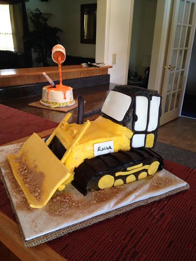 Bulldozer cake - Cake by Sweet Confections by Karen