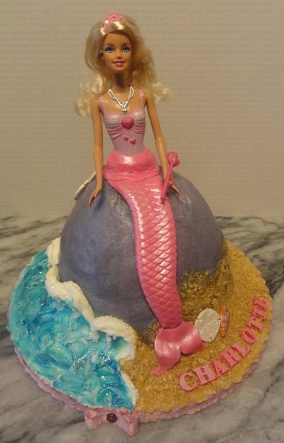 Mermaid  - Cake by Rosalynne Rogers