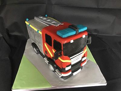 Fire engine cake - Cake by Jojo❤️❤️❤️ 