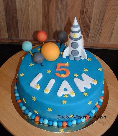 The Universe, Space shuttle ... for Liam - Cake by Adéla