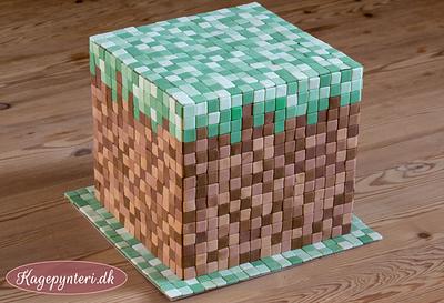 Minecraft cake - Cake by Kagepynteri