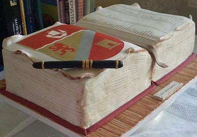 BOOK CAKE - Cake by MELBISES