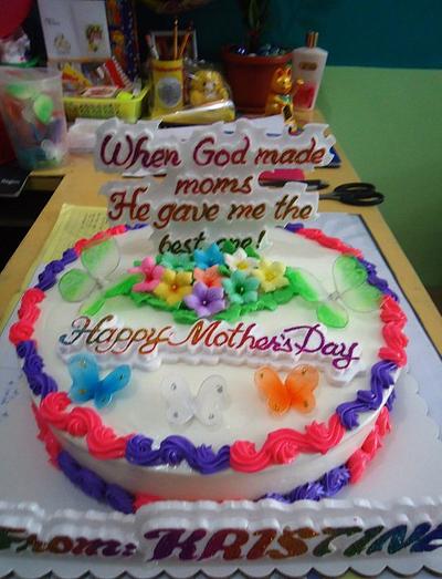 Mother's Day Cakes Ordered by Daughters from Around the World! - Cake by Venelyn G. Bagasol